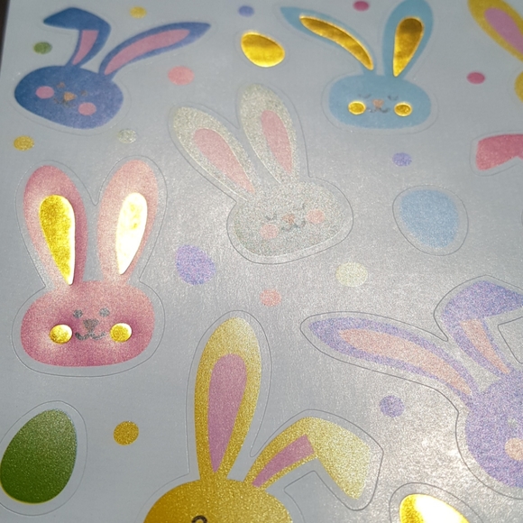 3/15$ 162 pcs Happy Easter Stickers (12 pages) - Picture 8 of 14